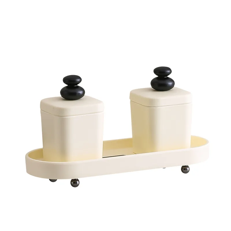 

Cotton swab storage box, toothpick holder, high-end household, personalized and creative, exquisite wooden light luxury