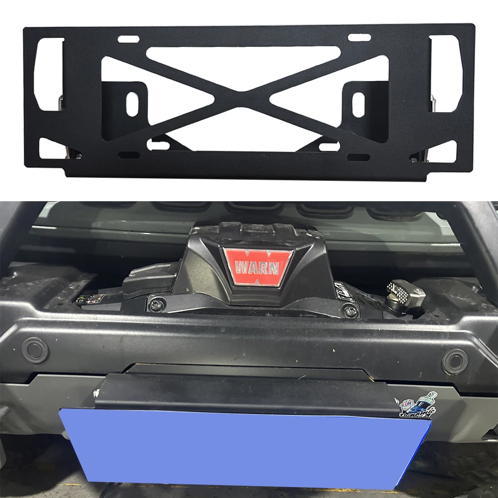 

SXMA JL1329 Передняя планка номерного знака, подвижный кронштейн, подставка-держатель для Jeep JL для Wrangler 2018++ / JK 2007-2017