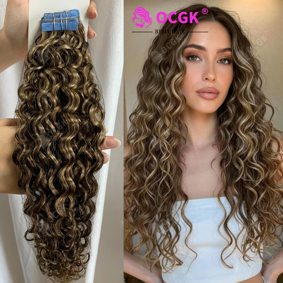 extensions-de-cheveux-humains-a-ondulations-naturelles-12-26-pouces-100-couleur-balayage-p2-16-trame-invisible-25g-piece