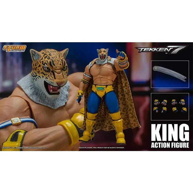 En stock Storm Toys Devil Jin Devil King Leopard King Iron Fist 7 Nuevo stock