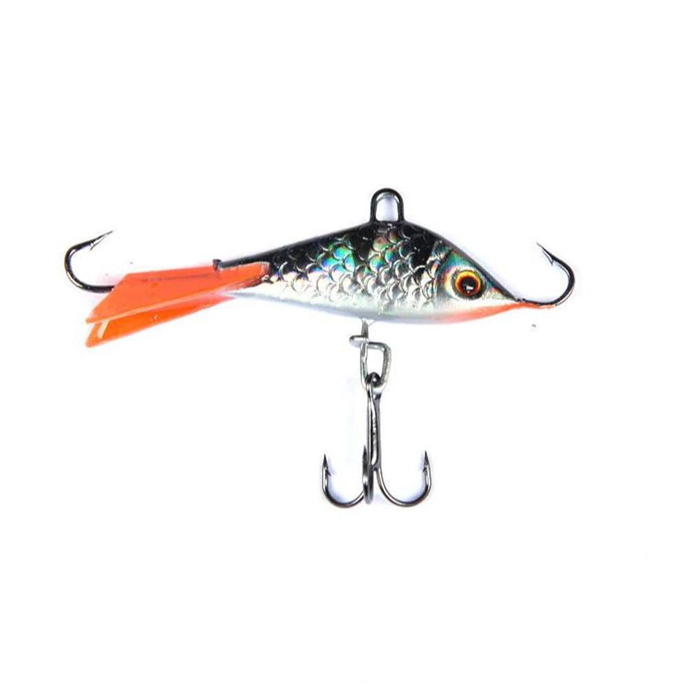 DNDYUJU 1pcs Winter Ice Jig 50mm/7.5g Fishing Lure Fake Lure Artificial Bait Lure Balancer For Fishing Carp Pike Perch image 4
