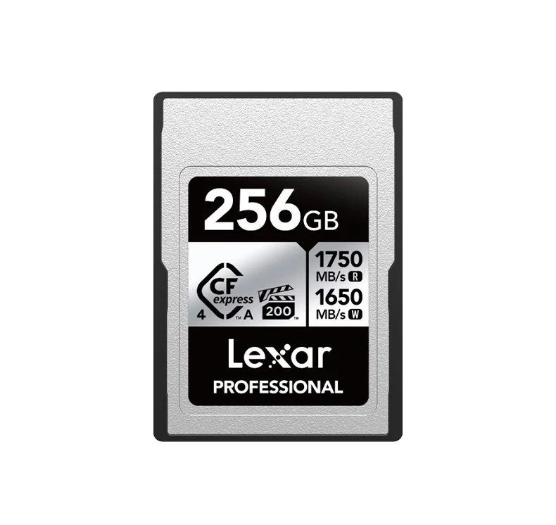 Lexar Professional SILVER CFexpress 4.0 Typ A Karte 8K VPG200 IP68 256GB 512GB 1TB 2TB Lesen 1750MB/s Schreiben 1650MB/s Für Kamera – Detail 13