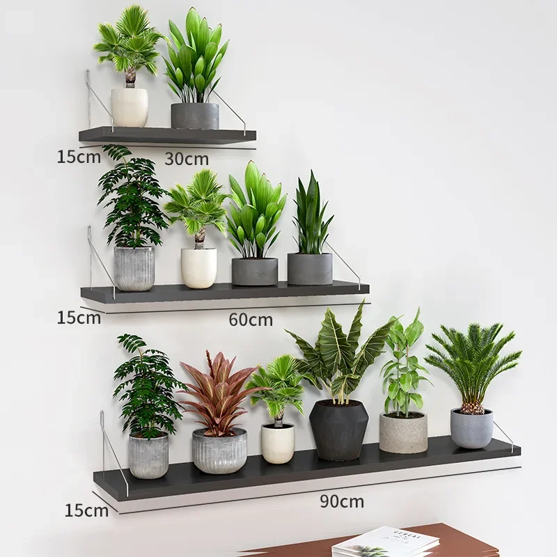 

Space Saving Flower RackWall Mounted Plant HolderBalcony Indoor Wall Mounted Storage Rack