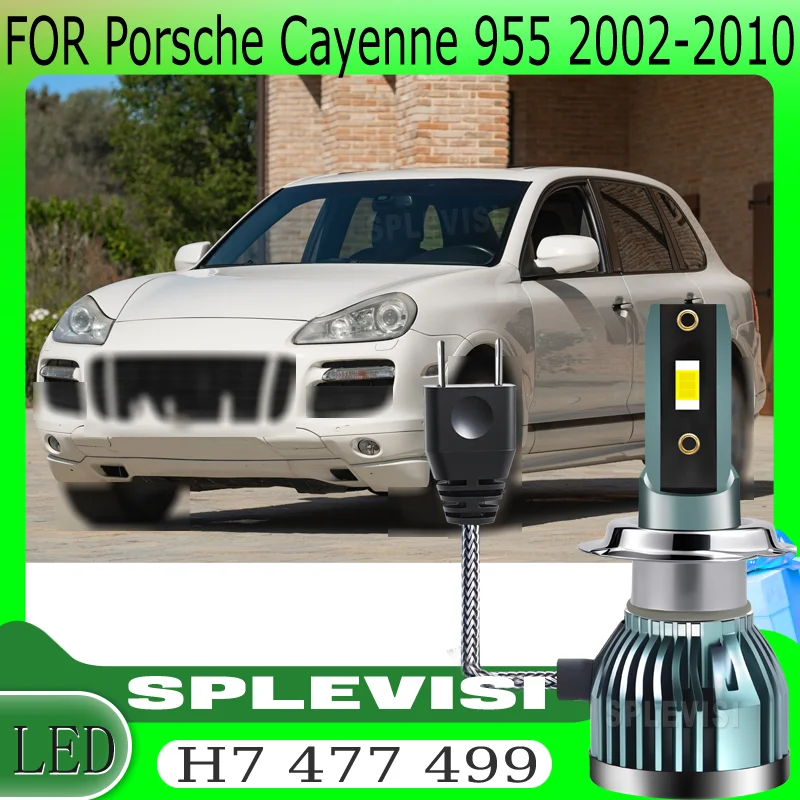 

Waterproof & Dustproof long Lifespan Headlamp LED Bulbs For Porsche Cayenne 955 2002 2003 2004 2005 2006 2007 2008 2009 2010