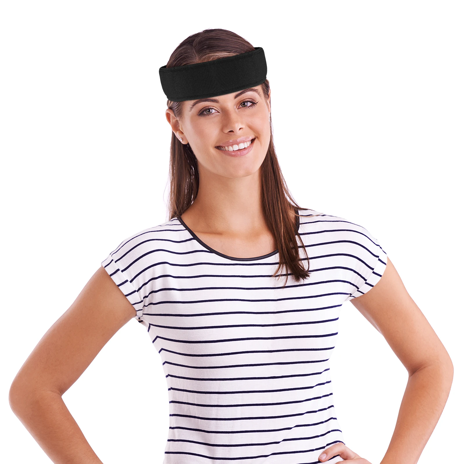 

1pc Head Massage Belt Acupressure Wrap Stress Relaxation Headband Scalp Migraine Cushion Shoulder Massager Portable Lightweight