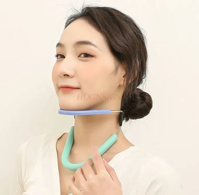 Neck tilt correction, cervical brace, and cervical appliance for protecting the physiological curvature of the neck