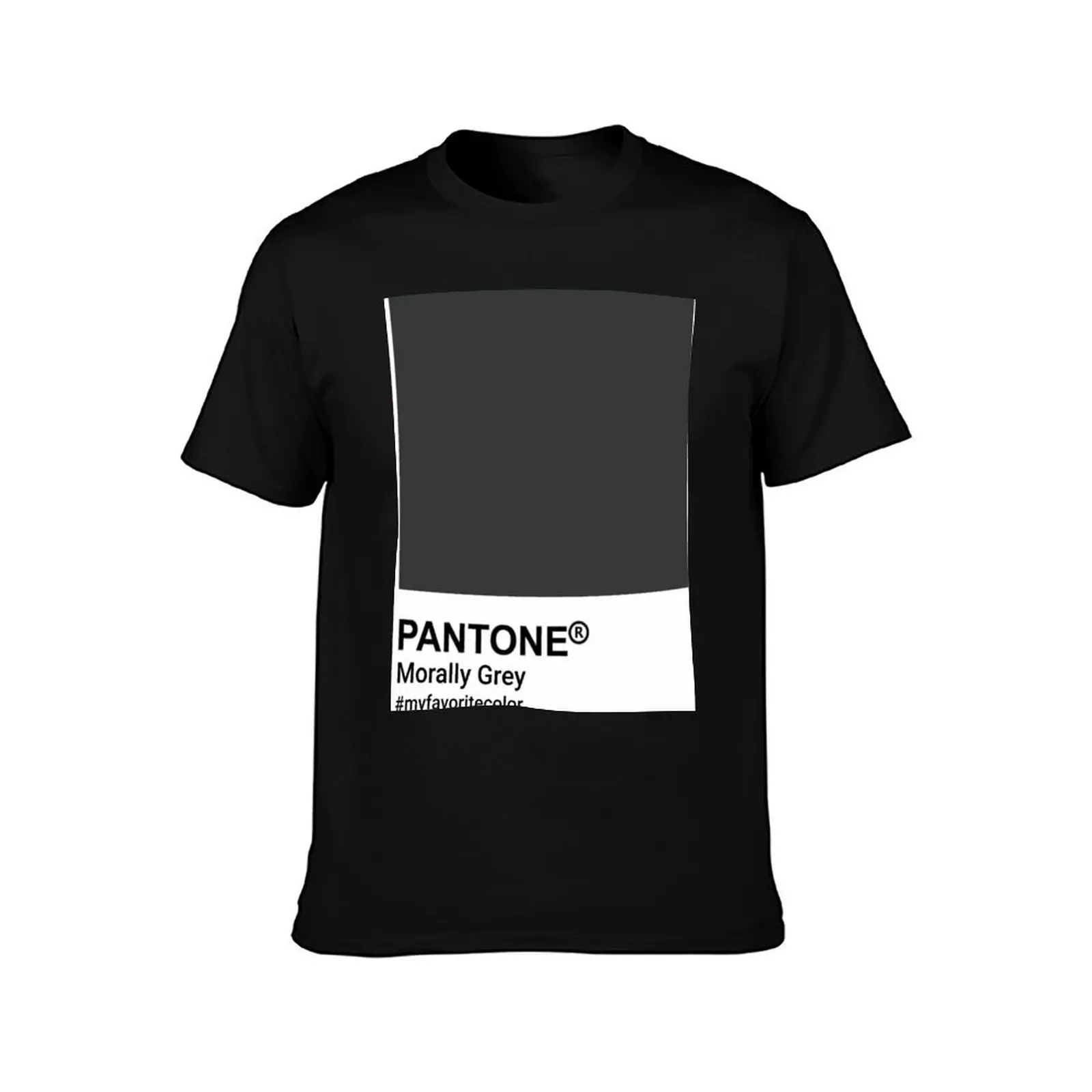 Morally Grey-Book Trope-Pantone T-Shirt Stretch Fabric Comfort T-Shirt