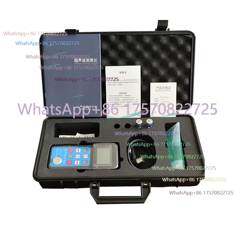 2026 SELL High Accuracy Ultrasonic Thickness Gauge | Measures Through Paint/Coatings | for Metal, Plastic, Pipe