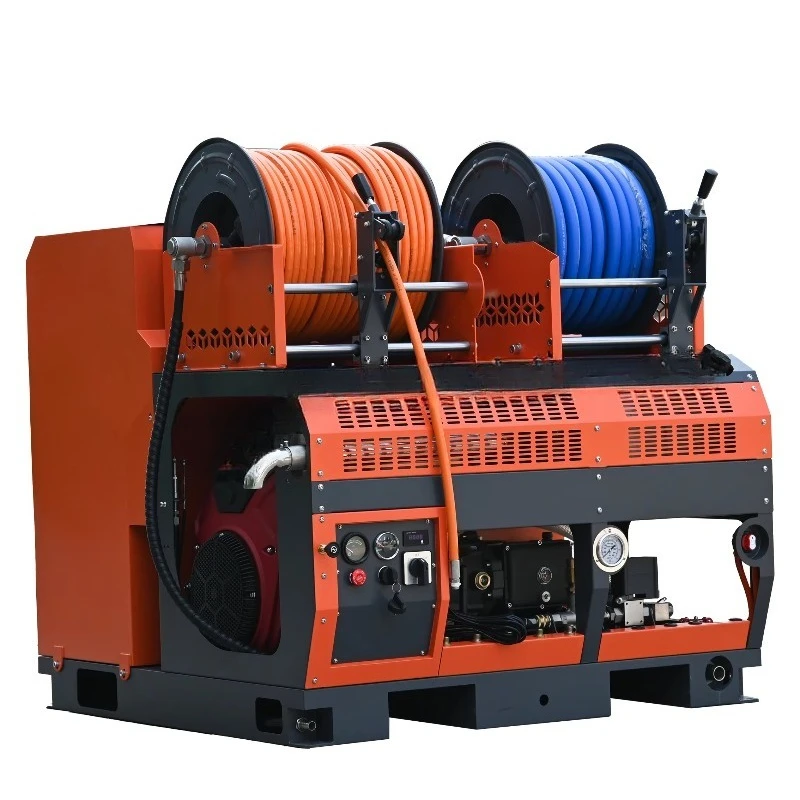 AMJET WS3040-Pro 300bar High Pressure Water Jet Sewer Cleaning Machine 10gpm Water Jetter Drain Cleaning Machine 95m Hose Clean