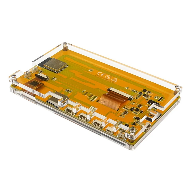 Transparent Acrylic Case For ESP32-S3 Development Board ESP32 5 Inch 800X480 Smart Display Acrylic Case (No ESP32 Board)