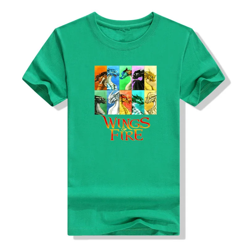 Vintage Wings of Fire - All Together Geschenk für Männer, Frauen, Jungen T-Shirt Lustiges Drachen-T-Shirt Neuartige Geschenke Kurzarm-Bekleidung – Detail 16