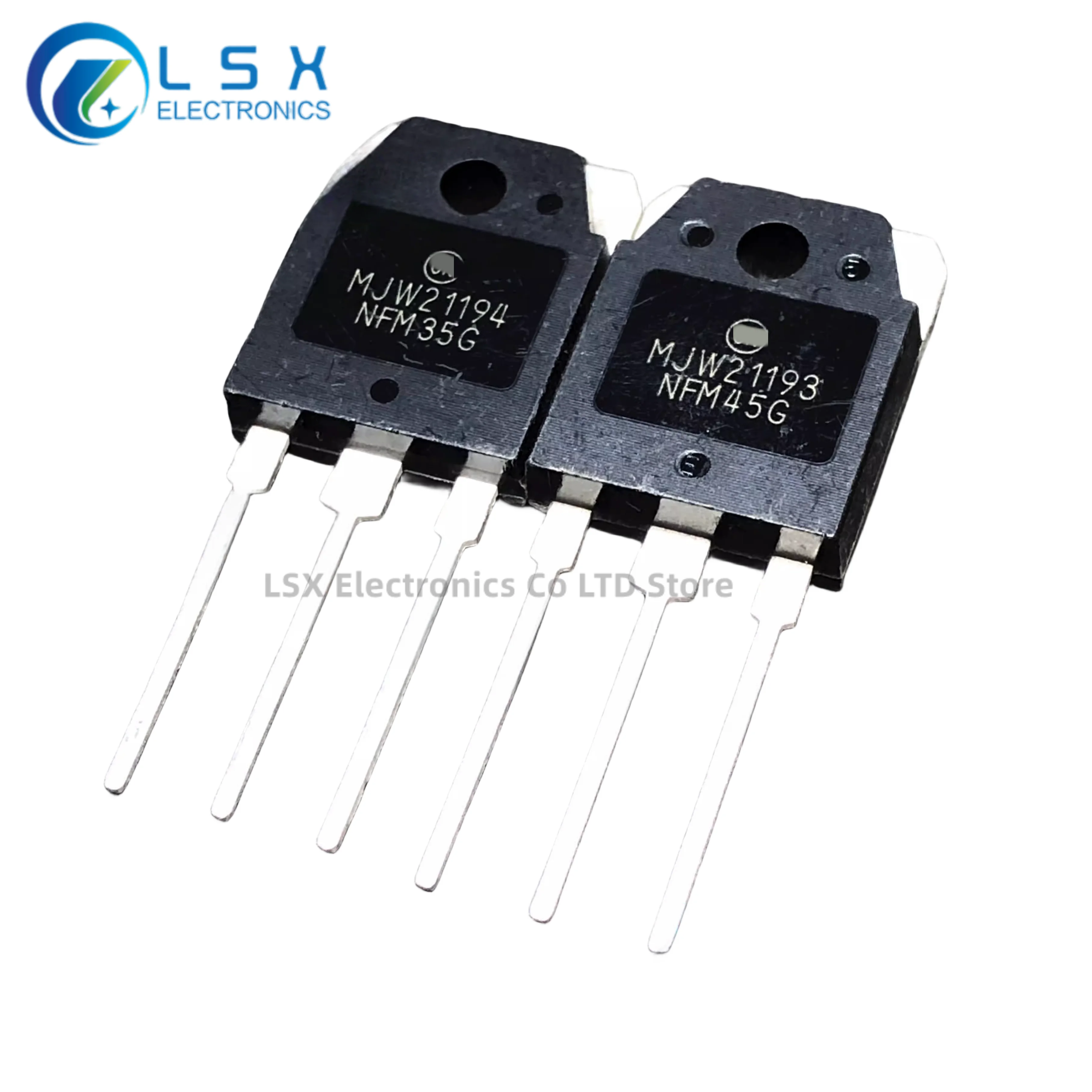 New Copy 5Pairs(10PCS) MJW21193 MJW21193G 21193 + MJW21194 MJW21194G 21194 TO-247 15A 250V NPN + PNP Audio Power Transistor