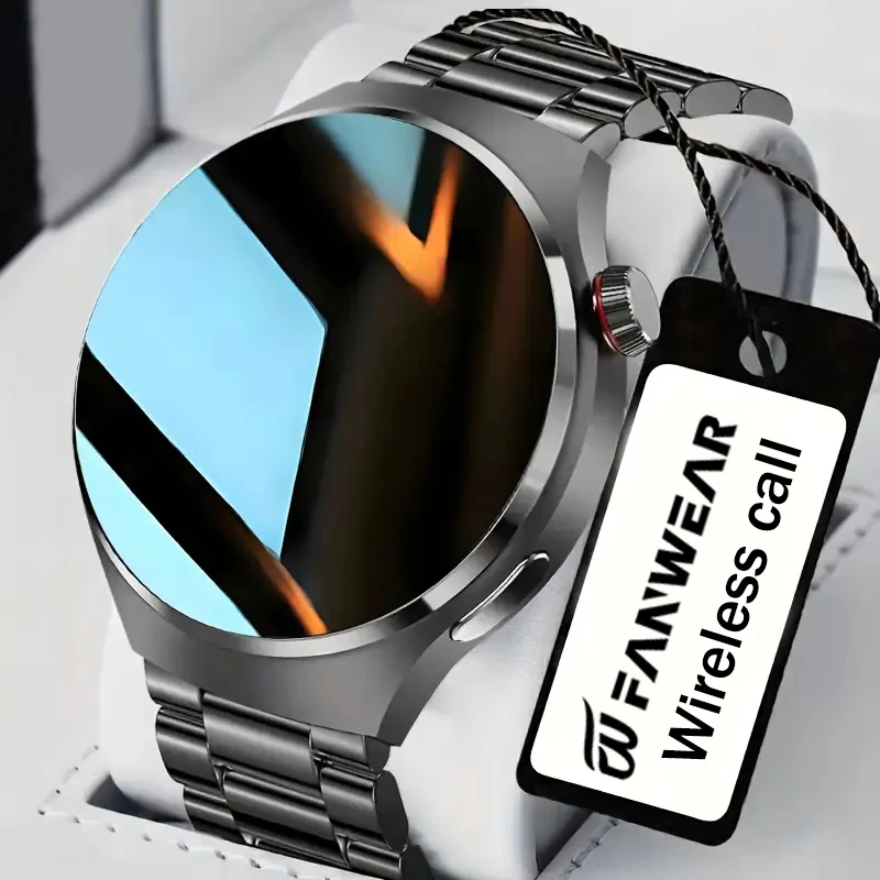 Reloj inteligente WATCH4 PRO para hombre, pantalla AMOLED 360, rastreador GPS NEC, brújula, llamada BT, oxígeno en sangre, IP68, reloj inteligente deportivo 2025New