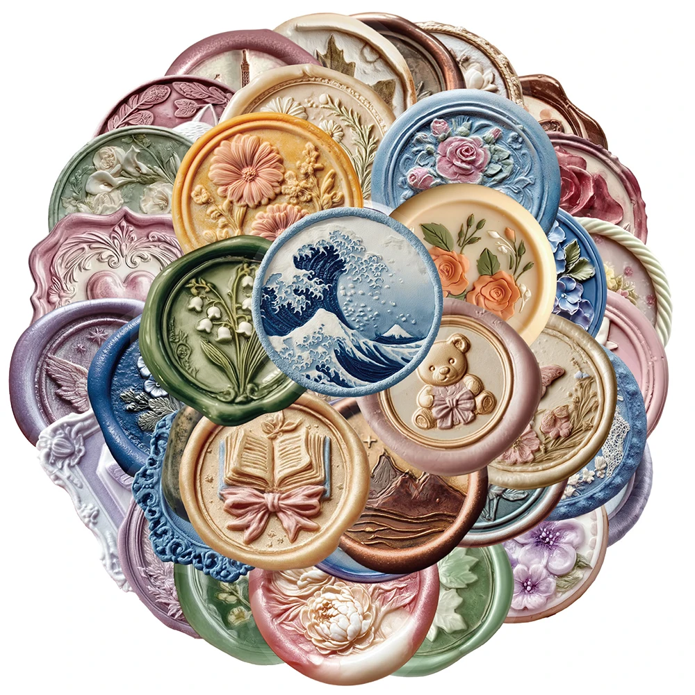 10/30/52 szt. Kreatywne naklejki z motywem z kreskówek, przezroczyste, wodoodporne, do samodzielnego ozdabiania gitary, telefonu, bagażu, kolorowe naklejki graffiti