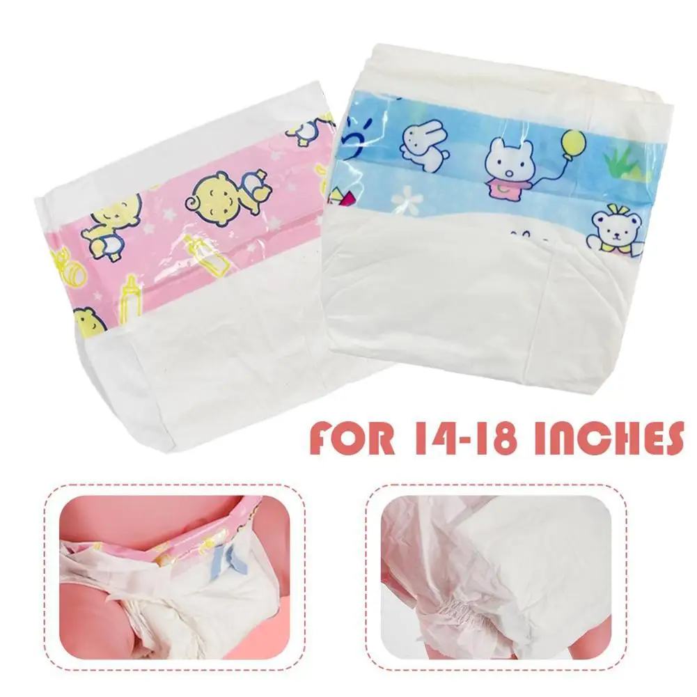 1/2/3/5/10Pcs Diaper Pants Wear For Baby Dolls 14-18 Inch Bebe Doll Accessories Toy Child Toy Gift Decorate