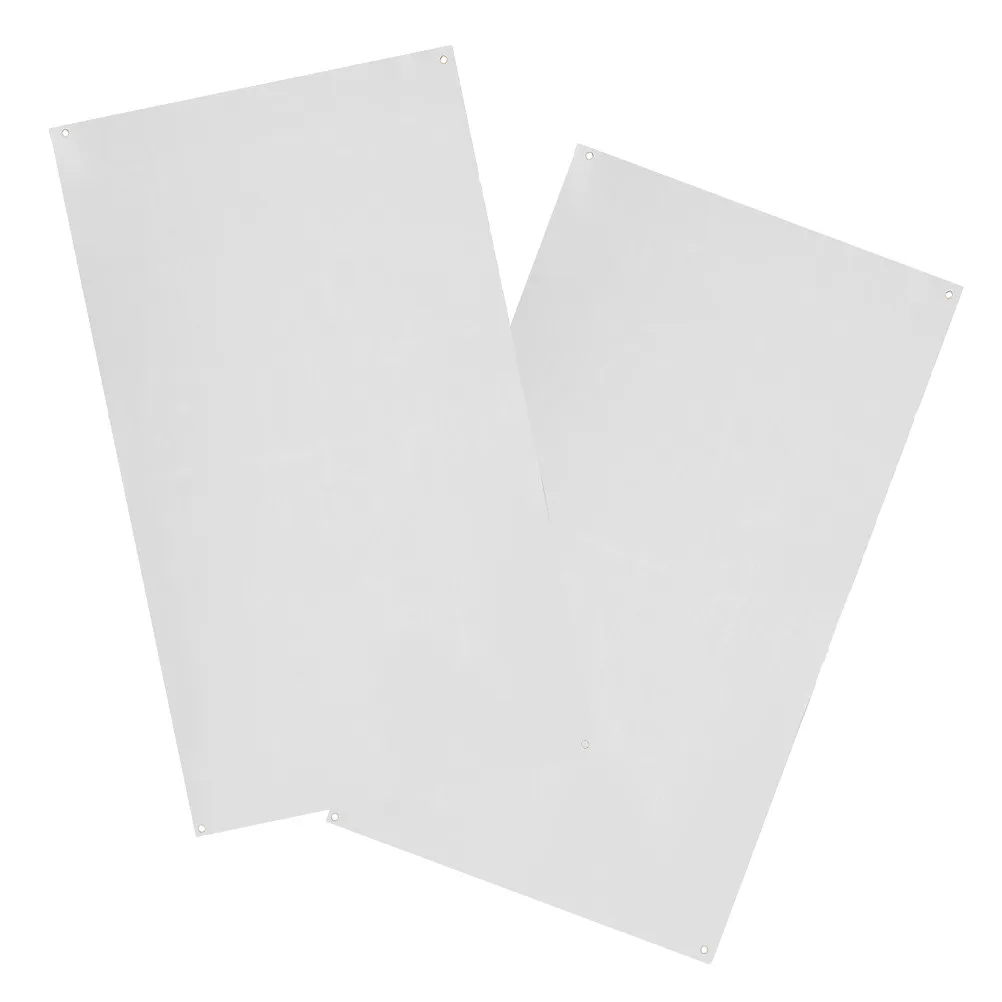 

2 шт. пустых садовых флагов для самостоятельного оформления, белые, для декора двора, патио, газона, праздничного украшения на Рождество и Новый год, садовый декор