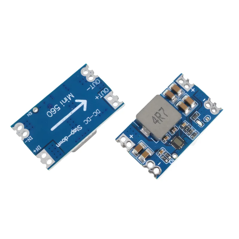 Mini560 DC-DC Step Down Power Module Fixed 3.3V 5V 9V 12V Output 5A Sync Rectifier Efficient Voltage Regulator SMD