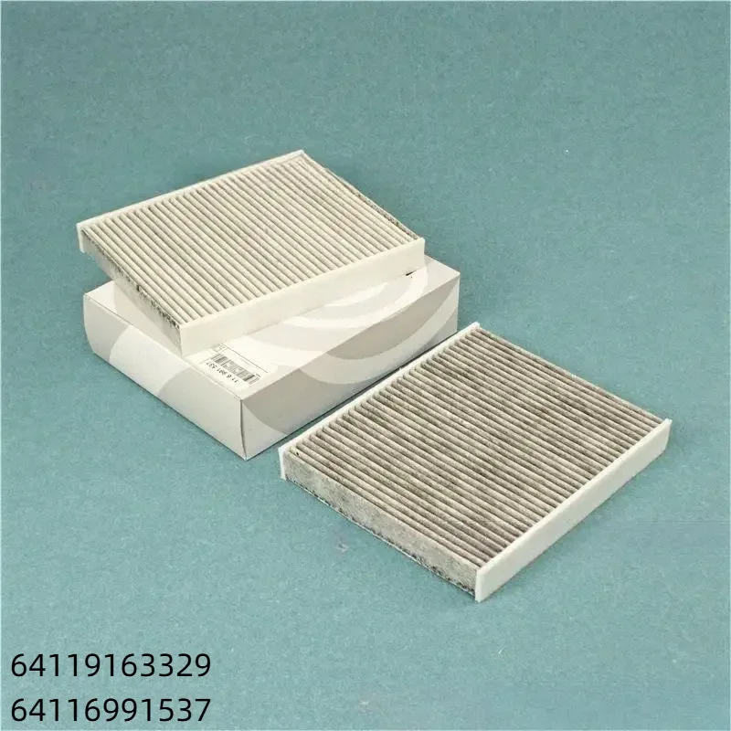 

Фильтр салона 64116991537 64119163329 для BMW F01 F02 F04 F07 F10 F11 F13 64119272642 Набор фильтров салона с активированным углем 927264