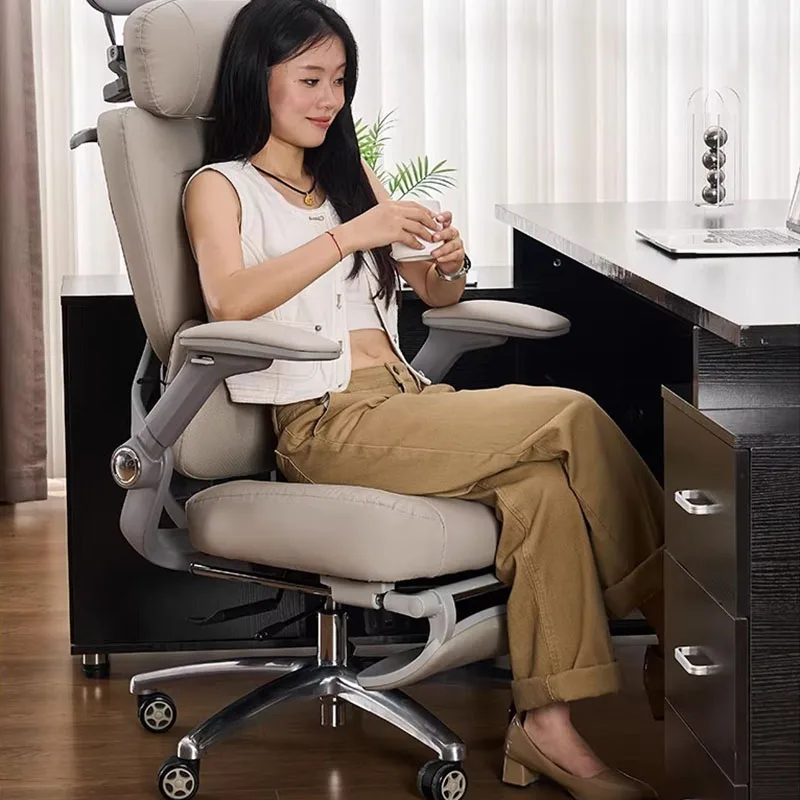 

Nordic Lazy Office Chair Wheels Bedroom Luxury Living Room Office Chair Relaxing Conference Sillas De Oficina Trendy Furniture