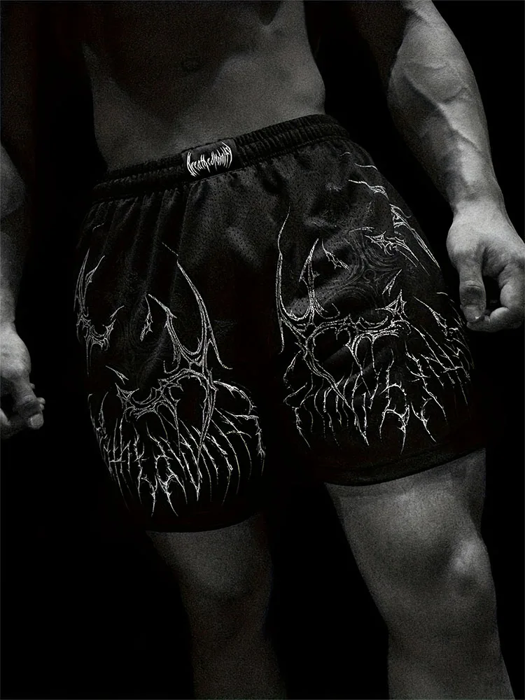 2026 Summer Men's fitness sports shorts men quick-drying, breathable lightweight style Training casual shorts Fashionable shorts