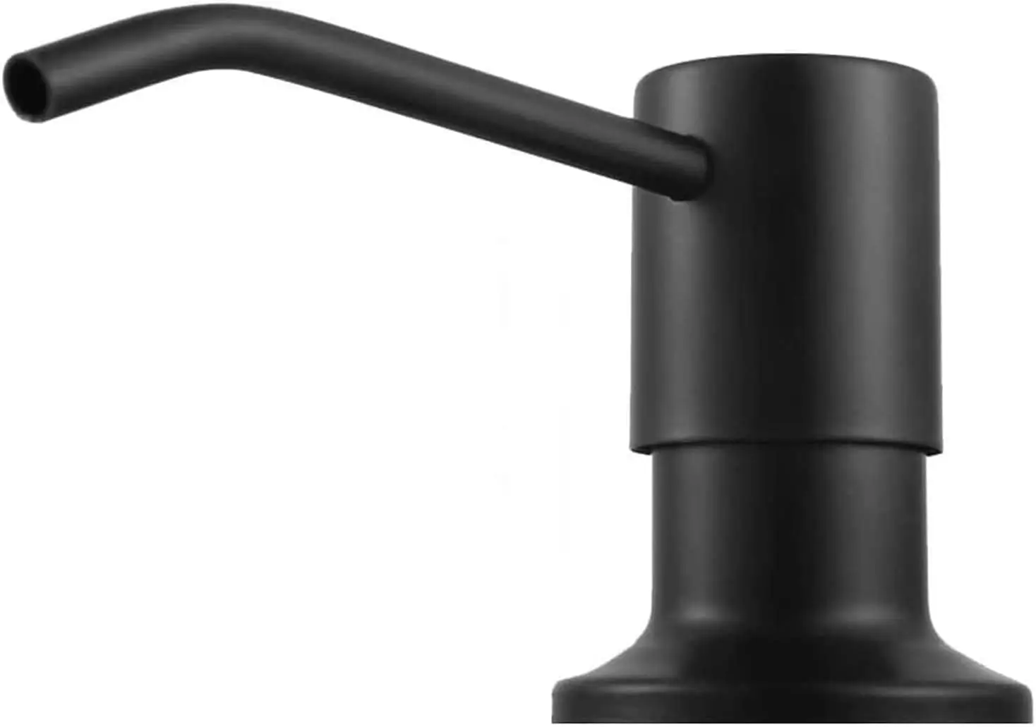 

Kitchen Sink Soap Dispenser, 17oz Built-in Lotion Pump, Stainless Steel Black