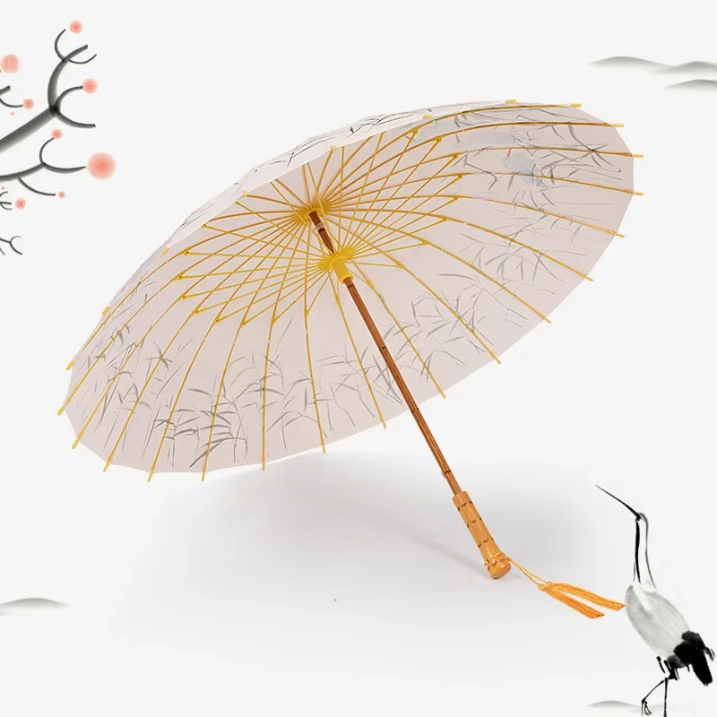Wind Resistant Long Umbrella Pretty Japanese Windproof Creative