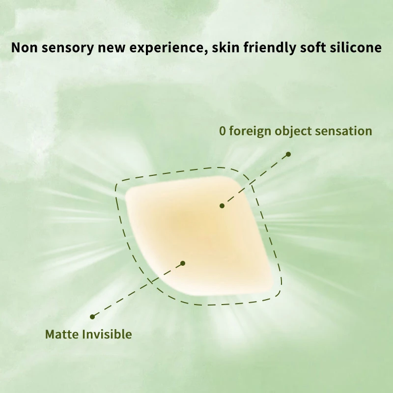ملصقات دعم الأذن قزم 6/12/30 رقع مصحح الأذن غير المرئي سهل الاستخدام بقع دعم شحمة الأذن لمكياج الوجه على شكل حرف V #1