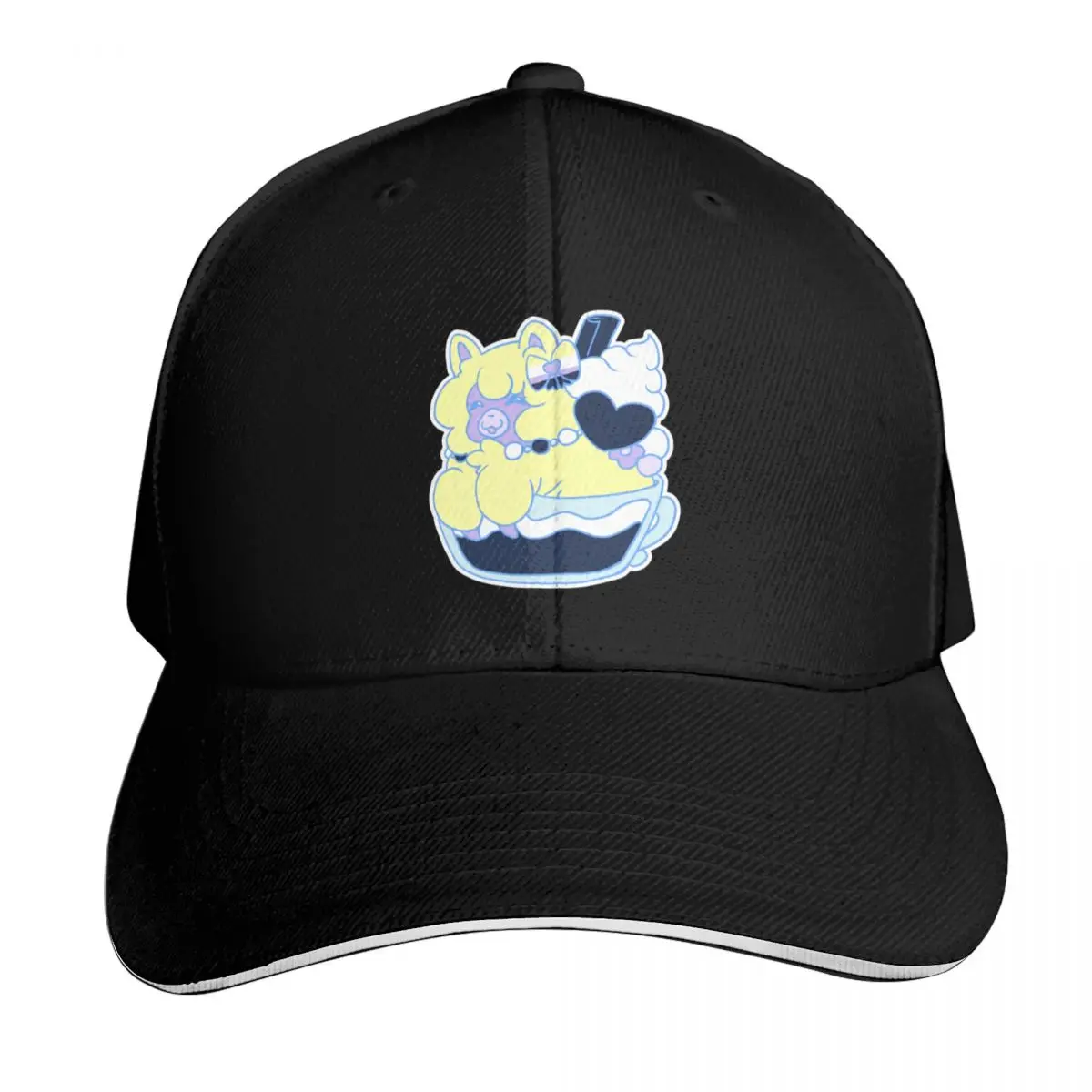 Non Binary Alpaca Parfeite Baseball Cap Sun Protection UPF 50+ Breathable Mesh Back Adjustable Buckle Closure