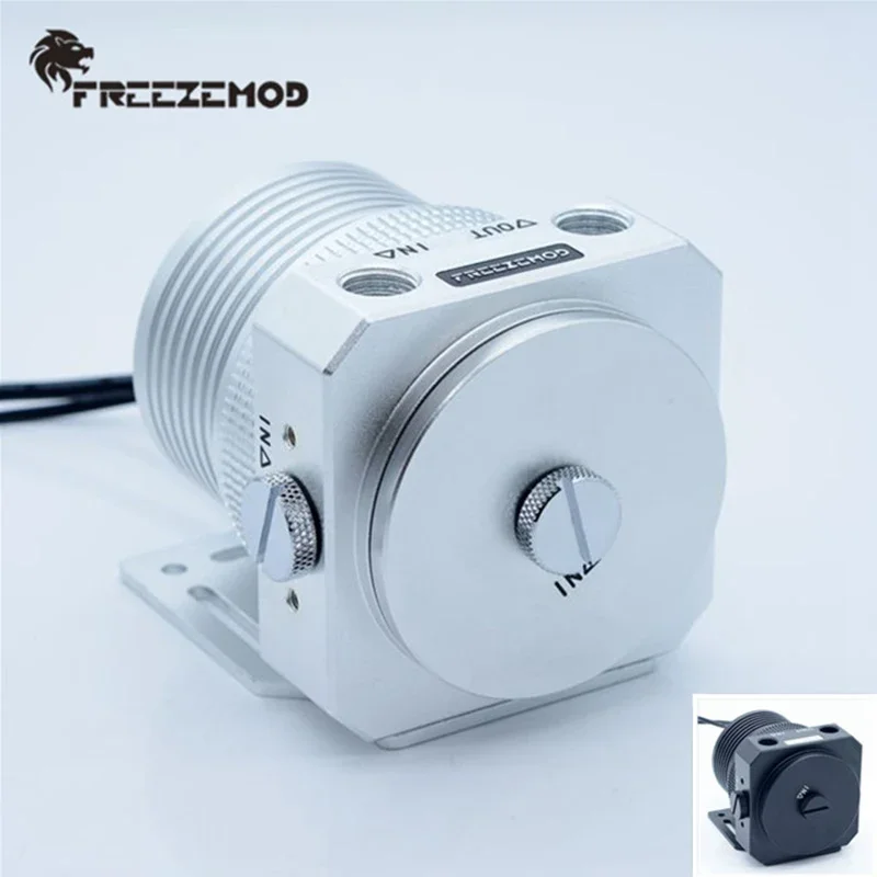 FREEZEMOD computer water cooler magnetic suspension pump full metal pump cover armor PWM temperature control 1100L. PU-JTD5