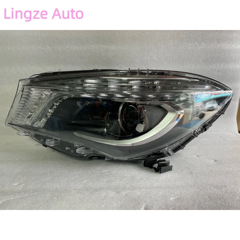 Fit For Benz CLA Headlight W117 Headlamp 2013-2016 CLA Xenon Lamp Half Assembly Plug And Play Upgrade And Modification