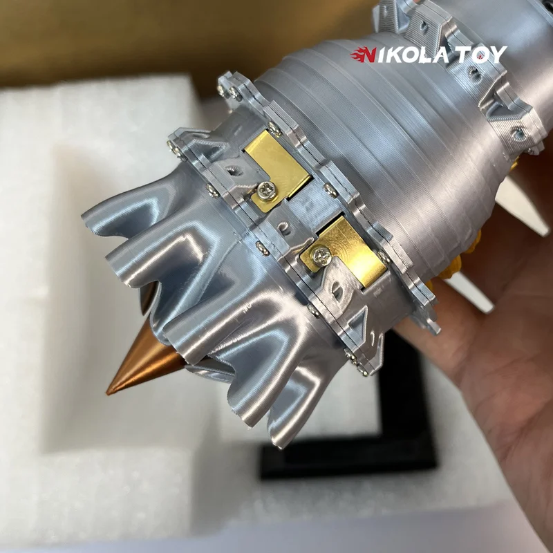 Nikolatoy Royce Trent 900 Aviation Turbofan Engine Model Can Start
