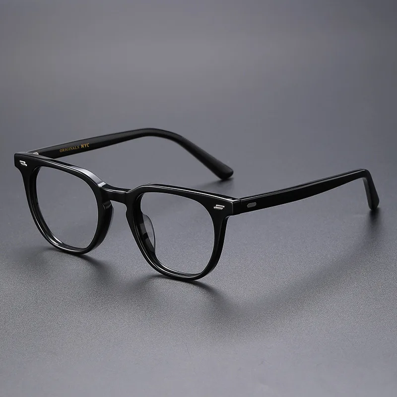 Retro Ultra-light Acetate Glasses Frame For Men And Women Fashion Designer Optical Eyewear Myopia Reading Handmade Trend Eyewear