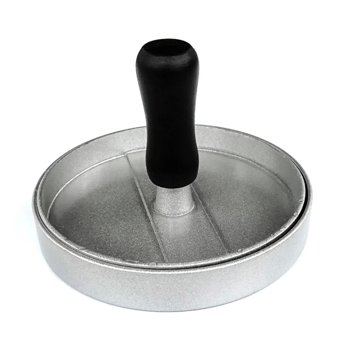 

Hamburger Press Patty Maker Set Non-Stick Meat Patty Presser Handle Patty Burger Maker Mold for Home & Kitchen, Black