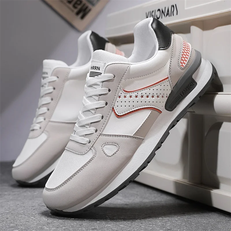 Fashion Mesh studenti Sneakers Casual per uomo comode scarpe da passeggio sportive scarpe basse traspiranti maschili Sneaker da uomo nuovo stile