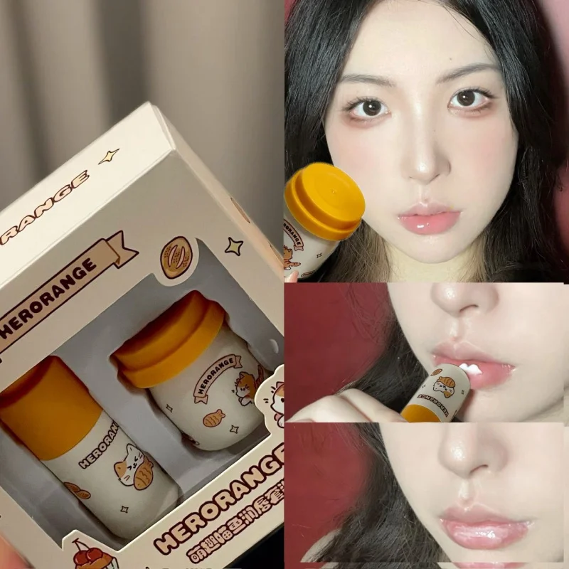 

HERORANGE Cute Cat Fish Lip Balm Увлажняющий и нежирный бальзам для губ