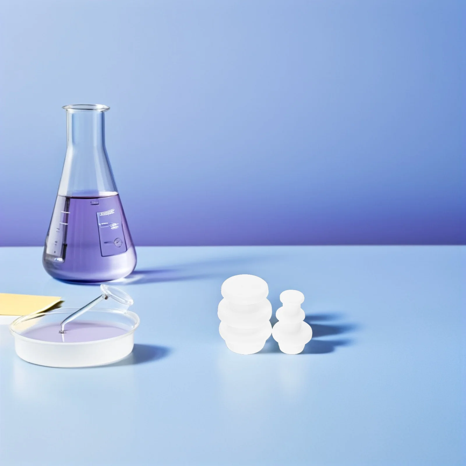 

30pcs Universal Silicone Hole Plugs 10.5-25Mm Multi Diameter Bottle Stoppers Reusable Lab Sealing Caps Test Tube Flask Stopper