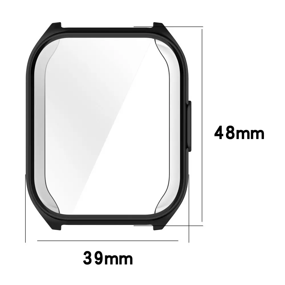 New Full Cover TPU Case Smart Watchband Screen Protector Bumper Accessories Protective Shell for HayLou Watch 2 Pro
