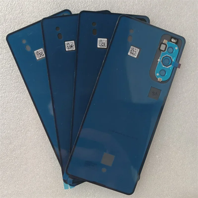 (bviae)-Для Sony Xperia 10 IV XQ-CC54 XQ-CC72 Крышка батарейного отсека с запасными частями для объектива камеры