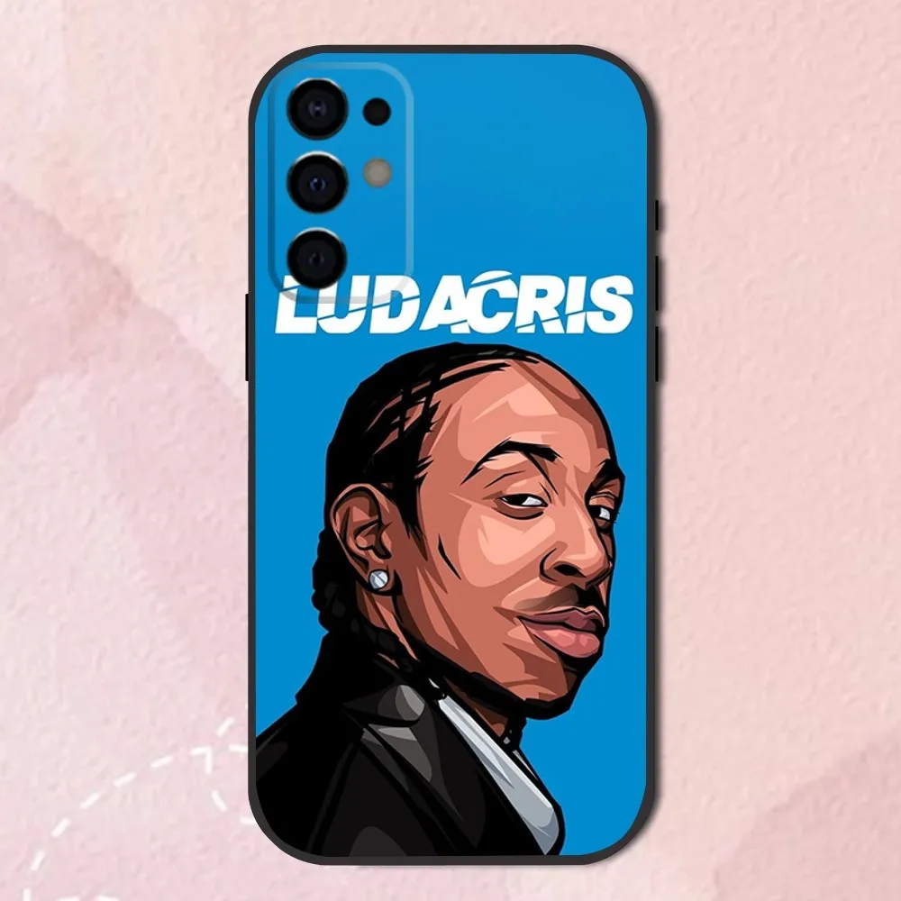 Rapper L-Ludacris Phone Case For Samsung S24,S21,S22,S23,S30,Ultra,S20,Plus,Fe,Lite,Note,10,9,5G Black Soft Shell