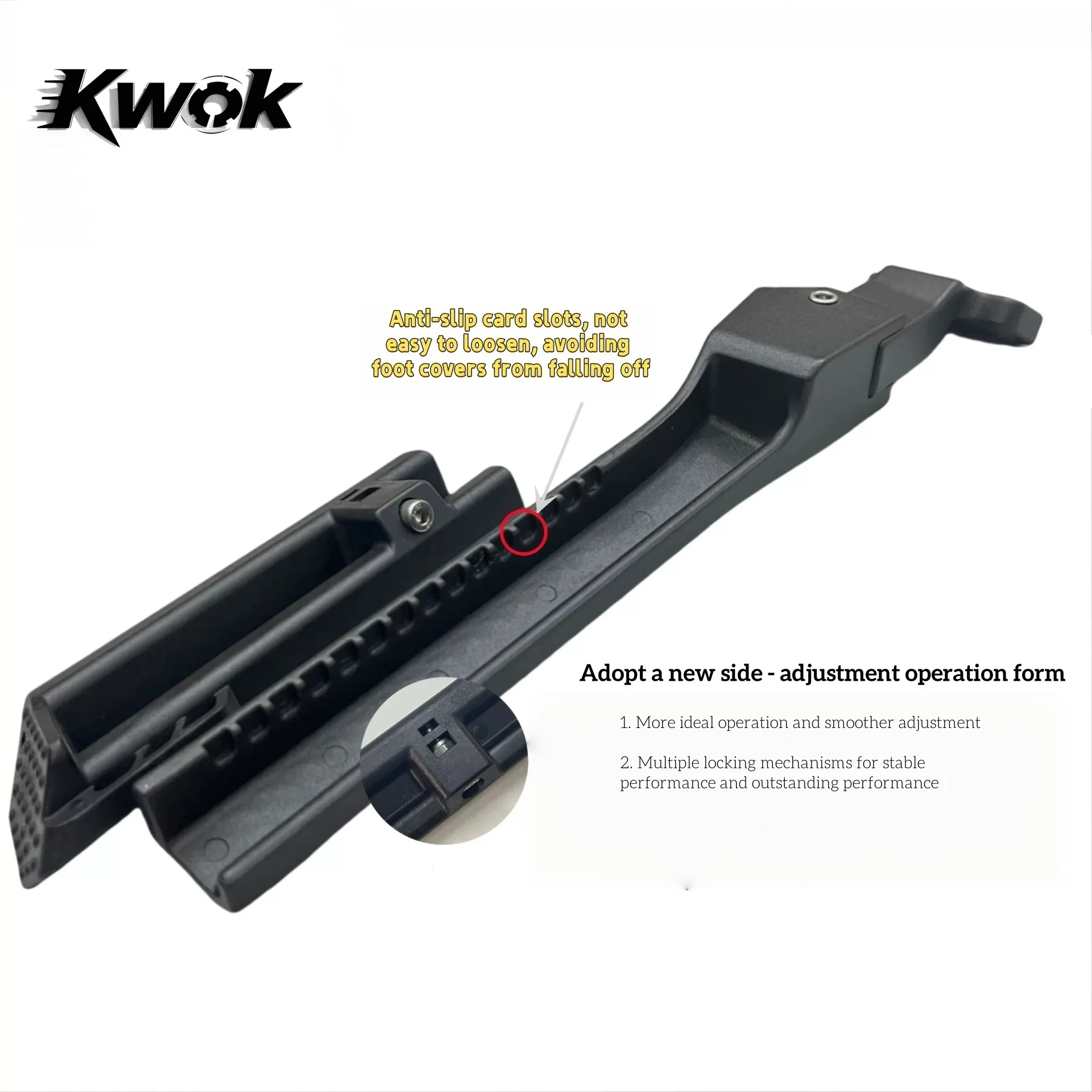 

Aluminum Alloy Road Bike Kickstand NonSlip Adjustable Bicycles Kickstand Stand Side Rear Parking Rack Easy to Install