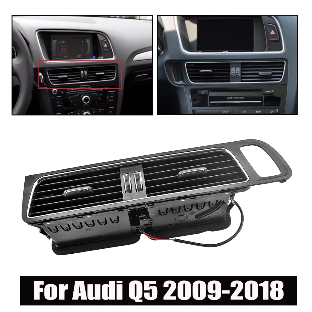 

8R1820951GWVF-PT Для Q5 2009-2018 Центральная решетка воздуховода приборной панели ANZULWANG Высококачественные автомобильные аксессуары