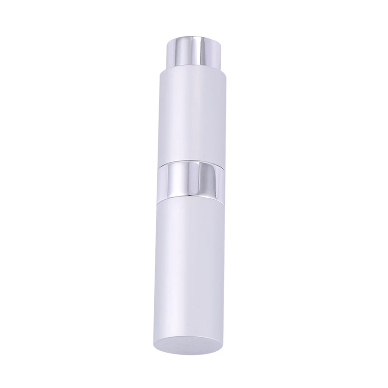 3X 8 Ml Portable Travel Mini Bottle Refillable Empty Perfume Atomizer - Silver