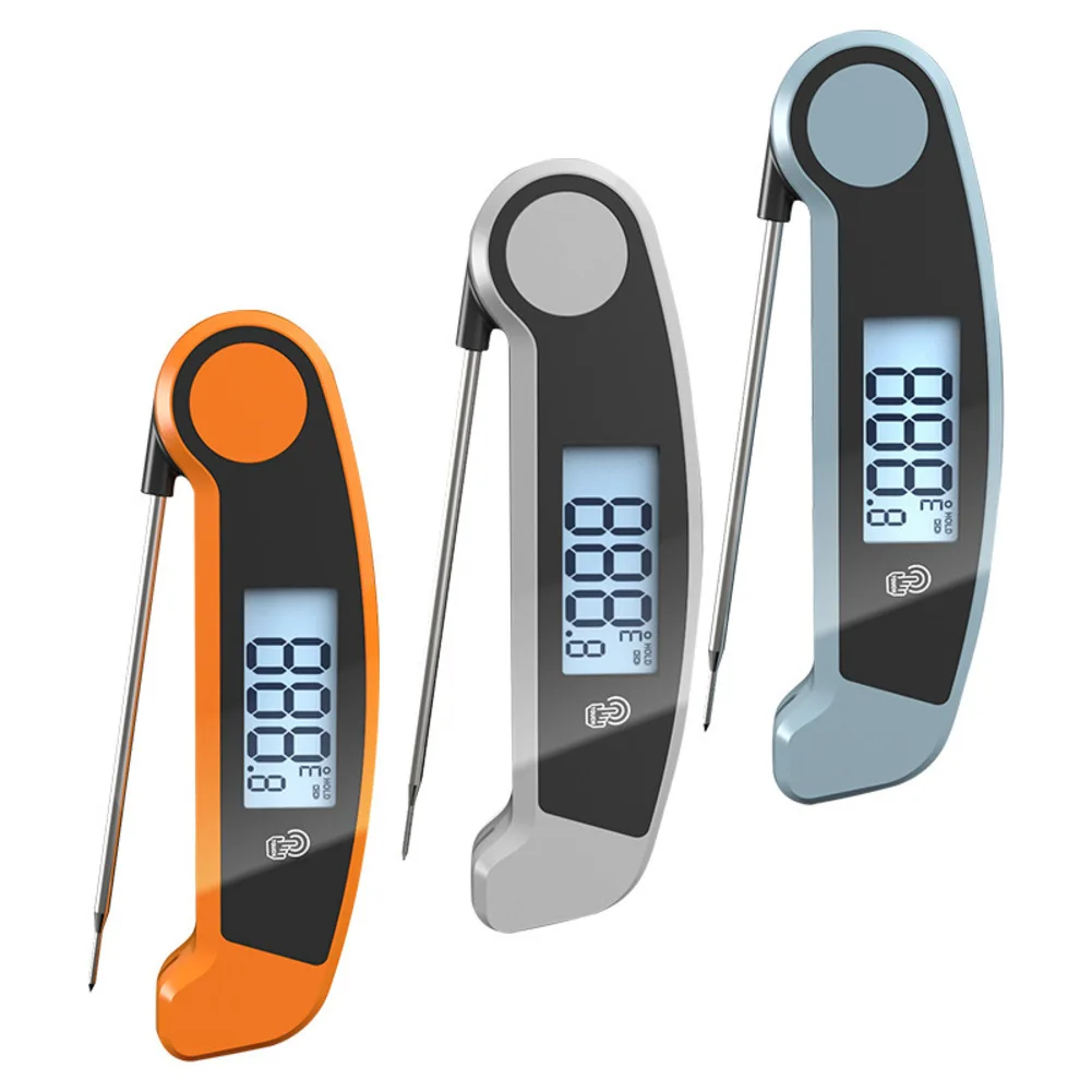 Cooking Thermometer Foldable Thermometer Stainless Steel Probe Temperature Range -50 C To 300 C Auto Power Off Feature view 6