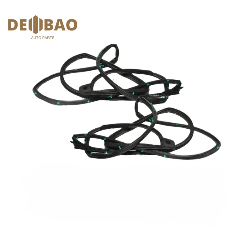 

82130-2V000 82140-2V000 83140-2V00 Car Body Rubber Door Waterproof Sealing Strip For Hyundai Veloster 2012-2017