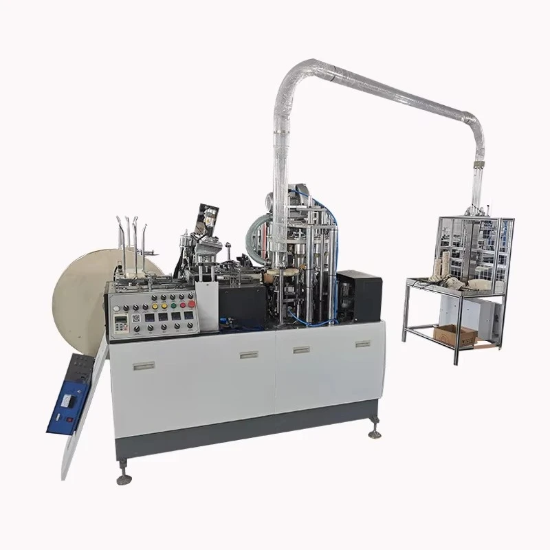 Fully Automatic PE Coating Paper Cup Coffee Paper Cup Making Machine With Ultrasonic Wave Device for Milk Tea Shop