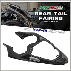 For Yamaha YZF-R1 R1 2009 2010 2011 2012 2013 100% Carbon Fiber Tail Fairing Rear Lower Tail Bottom Tray Panel Cover