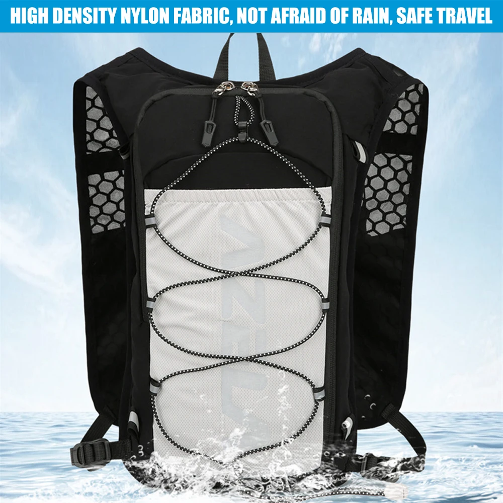 1PCS Running Hydration Vest Backpack, Lightweight Water Backpack, Hydration Backpack for Hiking Biking Running for Women Men