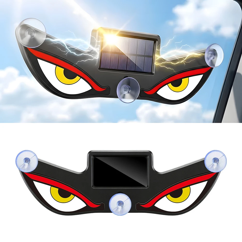ضوء تحذير LED بتصميم عين الشيط - مراجعة Car Accessories Evil Eye وسعره