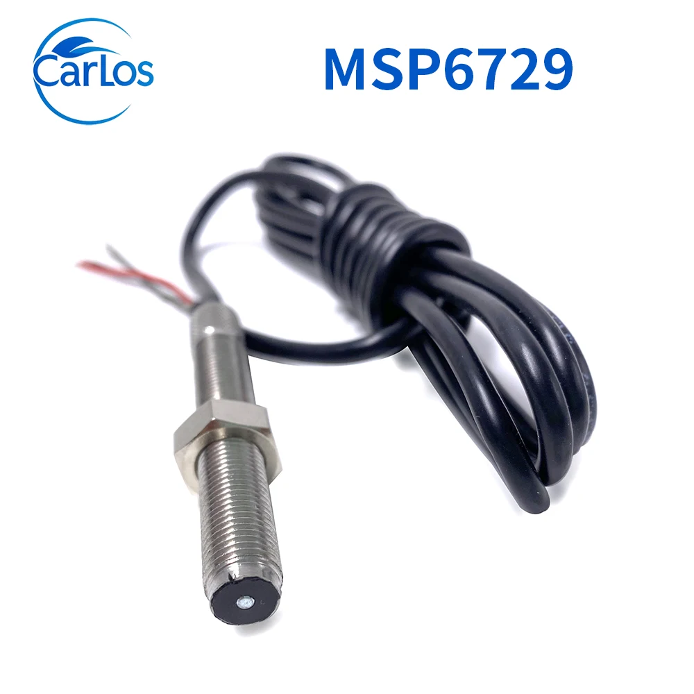 MSP6729 Diesel Engine RPM Magnetic Pickup MPU Generator Speed Sensor Rotational Speed Sensor RPM for Generator Set