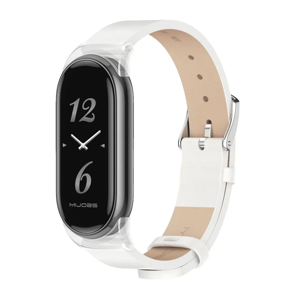 

Ремешок для часов Mi Band 9 8, ремешок для Xiaomi Smart Band 9, браслет Miband 8, кожаный браслет